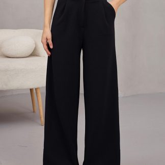 alanora Kadın Likralı Salaş Geniş Paça Palazzo Pantolon - Fiyatı, Yorumları