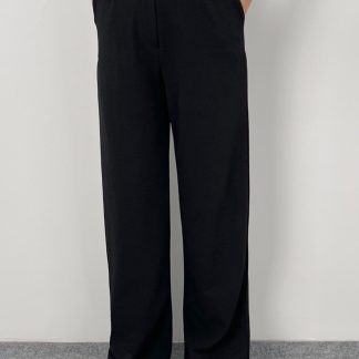 Ritnice Line Kadın Likralı Cırt Kapama Siyah Palazzo Pantolon - Fiyatı, Yorumları