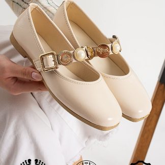 StWenn Krem Kadın Babet Rahat Hafif Ses Yapmaz Ortopedik Günlük Ayakkabı Babet Ev Ofis Dış Mekan Ayakkabı - Fiyatı, Yorumları