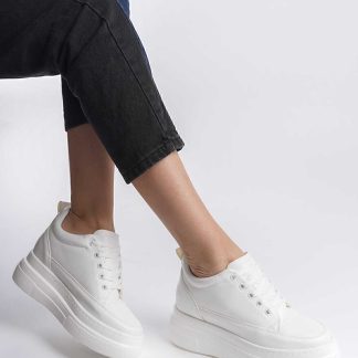 She KADIN İÇTEN GİZLİ TOPUKLU BEYAZ SPOR AYAKKABI SNEAKER - Fiyatı, Yorumları
