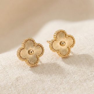 AURRARİ Altın Kaplama Çelik Cleef Küpe - Fiyatı, Yorumları