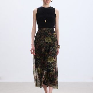 BE BLUE VINTAGE ROSE DESENLİ TÜL ETEK - Fiyatı, Yorumları